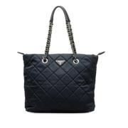 Pre-owned Nylon prada-bags Prada Vintage , Blue , Dames