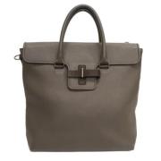 Pre-owned Fabric totes Salvatore Ferragamo Pre-owned , Brown , Dames