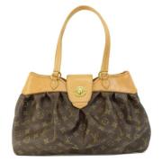 Pre-owned Canvas louis-vuitton-bags Louis Vuitton Vintage , Brown , Da...