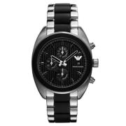 Roestvrij Staal Grijze Herenhorloge Emporio Armani , Gray , Heren