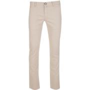 Beige Chino Broek Jacob Cohën , Beige , Heren