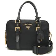 Pre-owned Fabric prada-bags Prada Vintage , Black , Dames