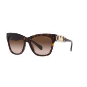 Empire Square Sunglasses Michael Kors , Brown , Dames