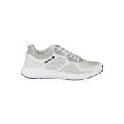 Witte Polyester Sneaker met Veters Carrera , White , Heren