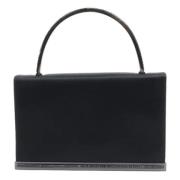 Pre-owned Fabric handbags Salvatore Ferragamo Pre-owned , Black , Dame...