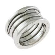 Pre-owned White Gold rings Bvlgari Vintage , Gray , Dames