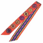 Pre-owned Silk scarves Hermès Vintage , Multicolor , Dames