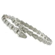 Pre-owned White Gold bracelets Bvlgari Vintage , Gray , Dames