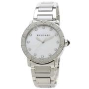 Pre-owned Stainless Steel watches Bvlgari Vintage , Gray , Heren