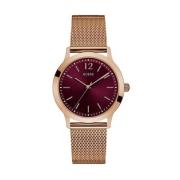 Dames Roestvrijstalen Horloge Guess , Pink , Unisex