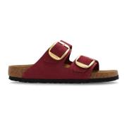 'Arizona Big Buckle' Slides Birkenstock , Red , Dames