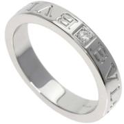 Pre-owned White Gold rings Bvlgari Vintage , Gray , Dames