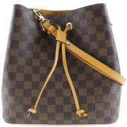 Pre-owned Canvas louis-vuitton-bags Louis Vuitton Vintage , Brown , Da...