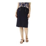 Klassieke Pont Rok Navy IN Front , Blue , Dames