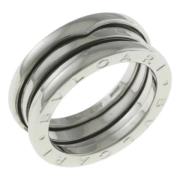 Pre-owned White Gold rings Bvlgari Vintage , Gray , Dames