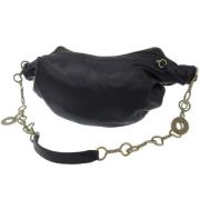 Pre-owned Fabric shoulder-bags Salvatore Ferragamo Pre-owned , Black ,...