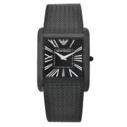Zwarte Roestvrijstalen Dameskwarts Horloge Emporio Armani , Black , Da...