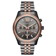 Zwarte Roestvrijstalen Quartz Herenhorloge Michael Kors , Black , Here...