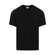 Zwart T-shirt 0548 Alexander McQueen , Black , Heren