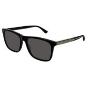 Black/Grey Sunglasses Gucci , Black , Heren