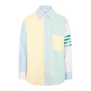 Multicolor Shirt Jacket Ss23 Thom Browne , Multicolor , Heren