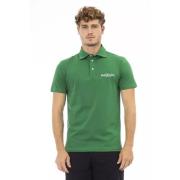 Groen Geborduurd Poloshirt voor Mannen Baldinini , Green , Heren
