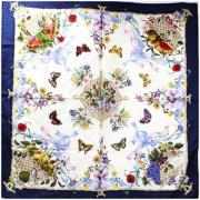 Pre-owned Silk scarves Gucci Vintage , Multicolor , Dames