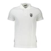 Geborduurd poloshirt voor heren Cavalli Class , White , Heren