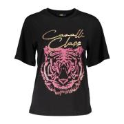 T-Shirts Cavalli Class , Black , Dames
