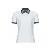Barokstijl Polo Shirt Versace , White , Heren