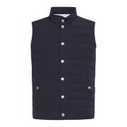 Blauwe Jassen voor Mannen Brunello Cucinelli , Blue , Heren