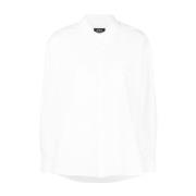 Witte Polo V-Hals Shirt A.p.c. , White , Dames