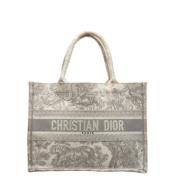 Pre-owned Fabric dior-bags Dior Vintage , Beige , Dames