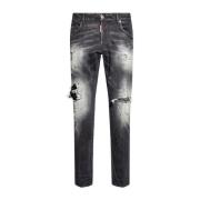 Stijlvolle herenbroeken voor de herfst Dsquared2 , Gray , Heren