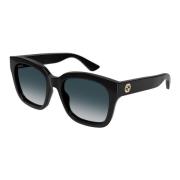 Zwart/Grijs Getinte Zonnebril Gucci , Black , Dames