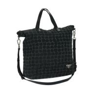 Pre-owned Nylon prada-bags Prada Vintage , Black , Dames