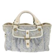 Pre-owned Canvas celine-bags Celine Vintage , Blue , Dames