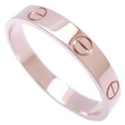 Pre-owned Rose Gold rings Cartier Vintage , Pink , Dames