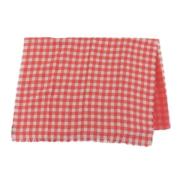 Pre-owned Wool scarves Louis Vuitton Vintage , Red , Dames