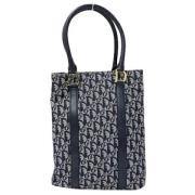 Pre-owned Fabric dior-bags Dior Vintage , Gray , Dames