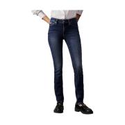 Blauwe Jeans Essential Casual Chic Look Calvin Klein , Blue , Dames