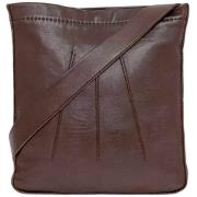 Pre-owned Fabric shoulder-bags Hermès Vintage , Brown , Dames