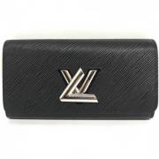 Pre-owned Fabric wallets Louis Vuitton Vintage , Black , Dames