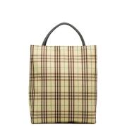 Pre-owned Canvas totes Burberry Vintage , Brown , Dames