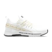 Sportschoenen met logo Versace Jeans Couture , White , Dames