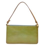 Pre-owned Leather louis-vuitton-bags Louis Vuitton Vintage , Green , D...