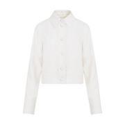 Ivory Thereza Jacket Gabriela Hearst , Beige , Dames