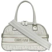 Pre-owned Fabric dior-bags Dior Vintage , Gray , Dames