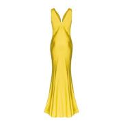 Gele Jurk voor Vrouwen Pinko , Yellow , Dames