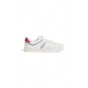 Retro Suede Herenschoenen Collectie Tommy Jeans , White , Heren